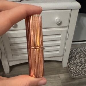 Charlotte tilbury B*tch perfect Lipstick swatched 90% left